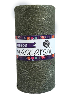 Ribbon Lurex Maccaroni 15 хаки Ribbon Lurex Maccaroni 15 хаки