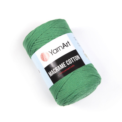Macrame Cotton 759 зеленый Macrame Cotton 759 зеленый