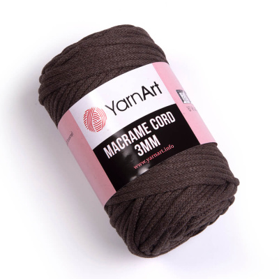 Macrame Cord 3mm 769 шоколад Macrame Cord 3mm 769 шоколад