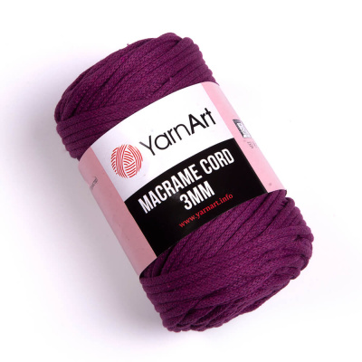 Macrame Cord 3mm 777 фуксия Macrame Cord 3mm 777 фуксия