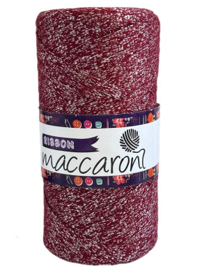 Ribbon Lurex Maccaroni 07 бордо Ribbon Lurex Maccaroni 07 бордо