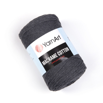 Macrame Cotton 758 темно-серый Macrame Cotton 758 темно-серый