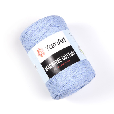 Macrame Cotton 760 голубой Macrame Cotton 760 голубой