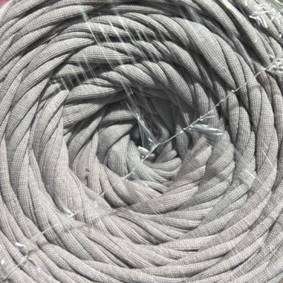 Трикотажная пряжа Три Кота серый