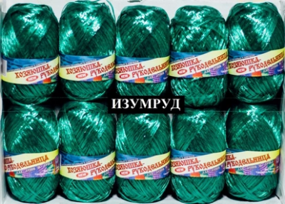 Пряжа Рукодельница изумруд