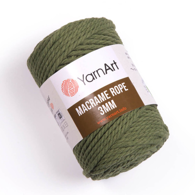 Macrame Rope 3mm 787 хаки