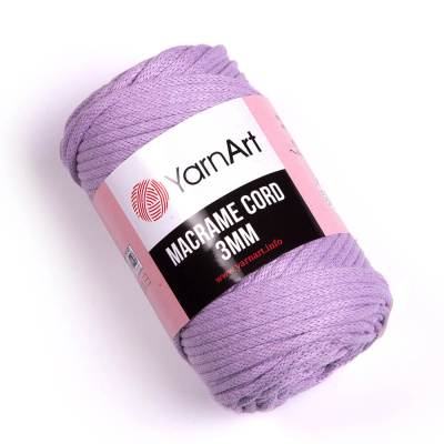 Macrame Cord 3mm 765 светлая сирень Macrame Cord 3mm 765 светлая сирень