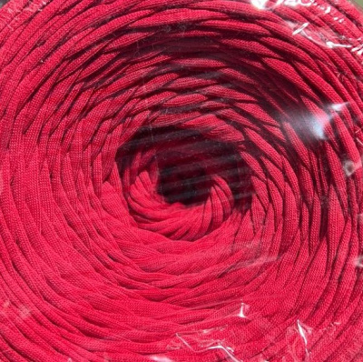 Трикотажная пряжа Три Кота темно-красный