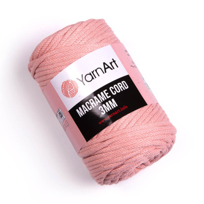 Macrame Cord 3mm 767 розовый персик Macrame Cord 3mm 767 розовый персик