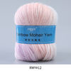Rainbow Mohair Yarn 12