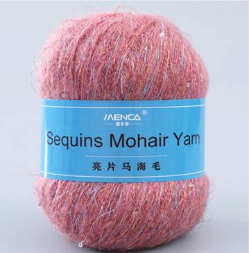 Sequins Mohair Yarn 16
