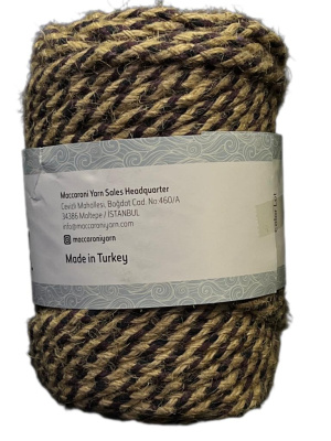 Jute Tress 04 коричневый меланж