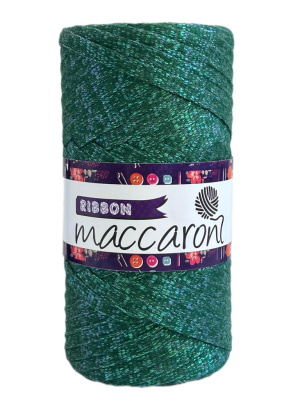 Ribbon Lurex Maccaroni 14 изумруд Ribbon Lurex Maccaroni 14 изумруд