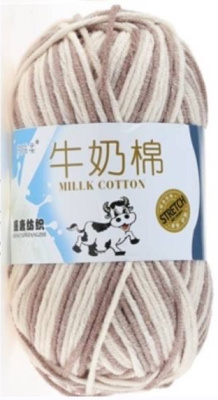 Milk Cotton Yarn 92 кофе
