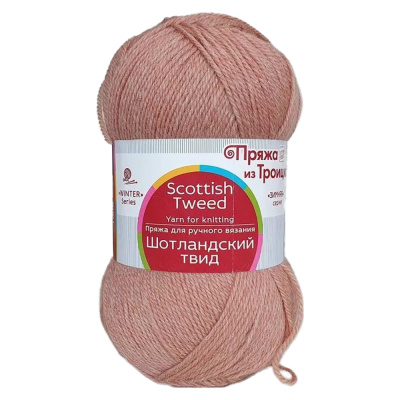 Шотландский твид 1604 карамель меланж