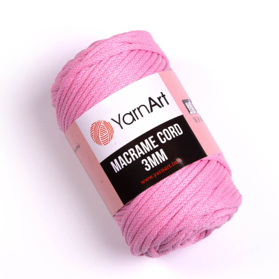 Macrame Cord 3mm 762 розовый Macrame Cord 3mm 762 розовый