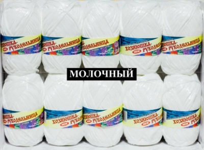 Пряжа Рукодельница молочный