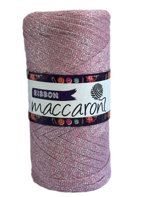 Ribbon Lurex Maccaroni 13 розовый Ribbon Lurex Maccaroni 13 розовый