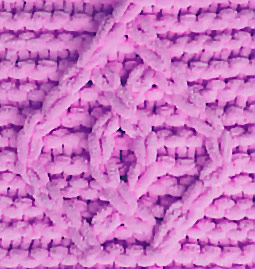 Puffy Fine 98 розовая сирень