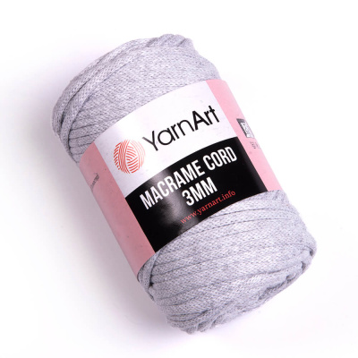 Macrame Cord 3mm 756 светло-серый Macrame Cord 3mm 756 светло-серый