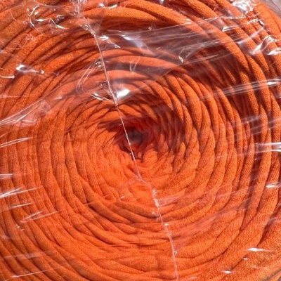 Трикотажная пряжа Три Кота оранжевый