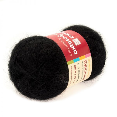 Пушинка 02 черный