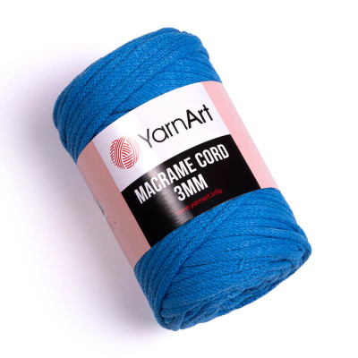 Macrame Cord 3mm 786 синий Macrame Cord 3mm 786 синий