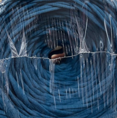 Трикотажная пряжа Три Кота морская волна