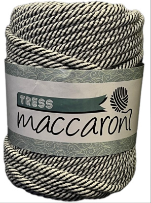 Tress Lurex 03 черно-белый