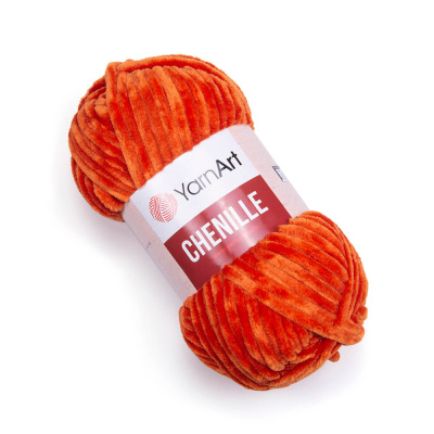 Chenille 578 яркий оранжевый Chenille 578 яркий оранжевый