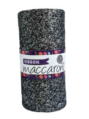 Ribbon Lurex Maccaroni 02 черный Ribbon Lurex Maccaroni 02 черный