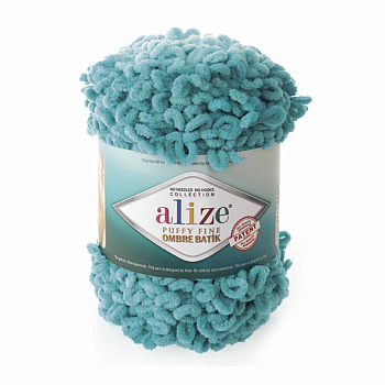 Puffy Fine Ombre Batik